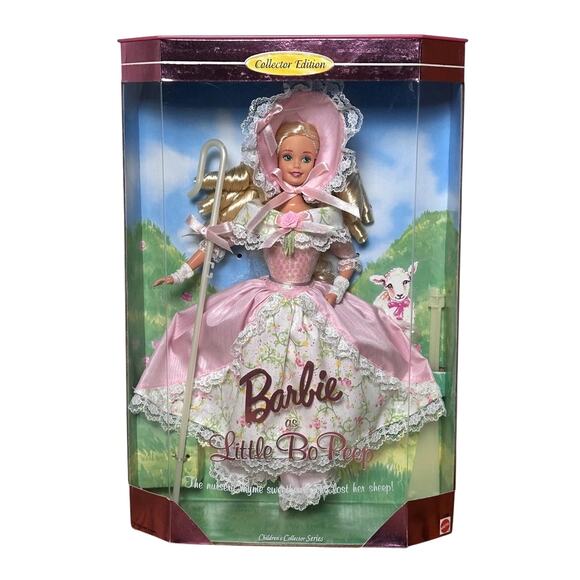 Barbie As Little Bo Peep Doll 1995 Children's Collector Series Mattel NEW 14960 - Picture 1 of 12